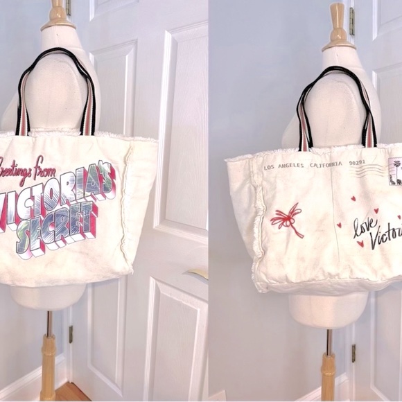 Victoria’s Secret Canvas Tote Bag - Picture 3 of 8